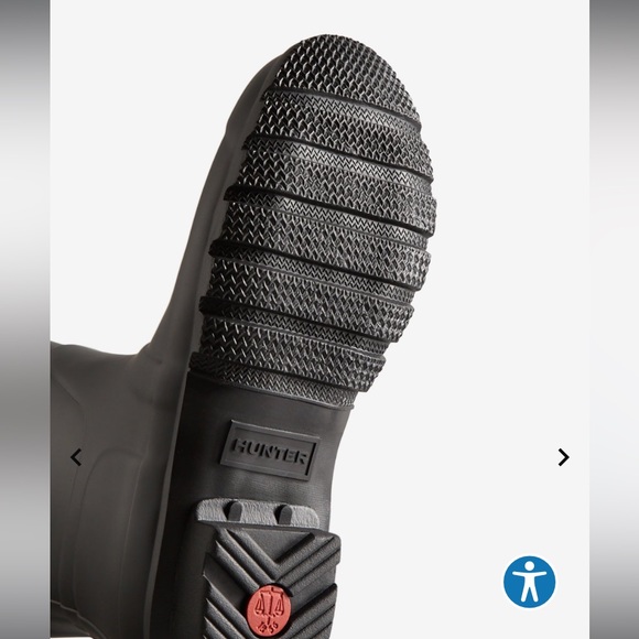 BRAND NEW HUNTER ORIGINAL TALL RAIN BOOTS WITH SOCK COVER - Picture 8 of 9